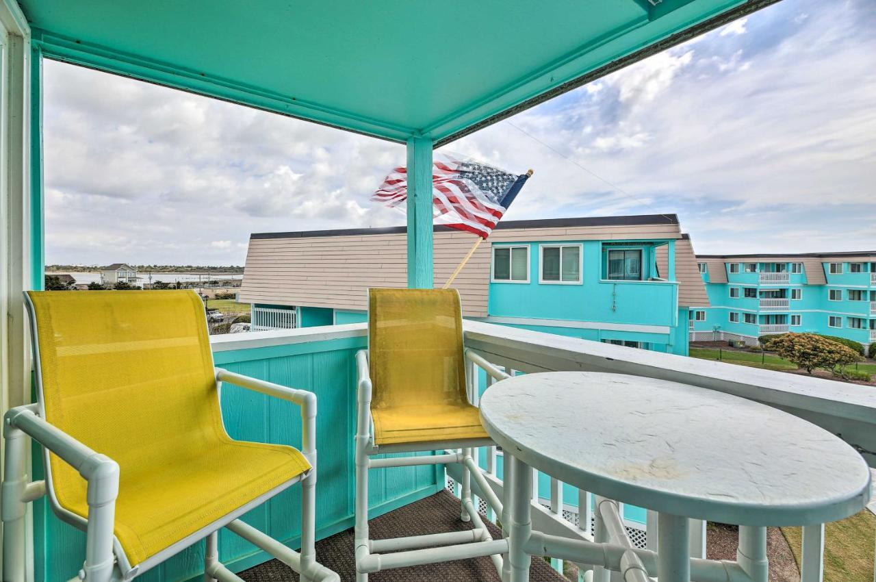 Beachfront Condo With Boardwalk And Pool Access! Атлантик-Бич Экстерьер фото