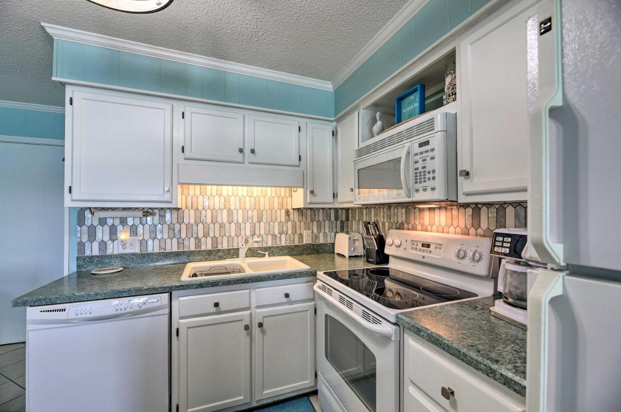 Beachfront Condo With Boardwalk And Pool Access! Атлантик-Бич Экстерьер фото