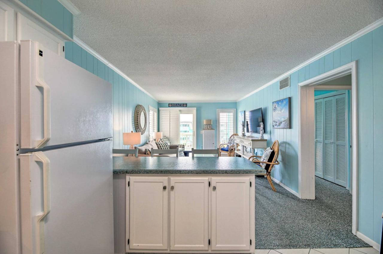 Beachfront Condo With Boardwalk And Pool Access! Атлантик-Бич Экстерьер фото