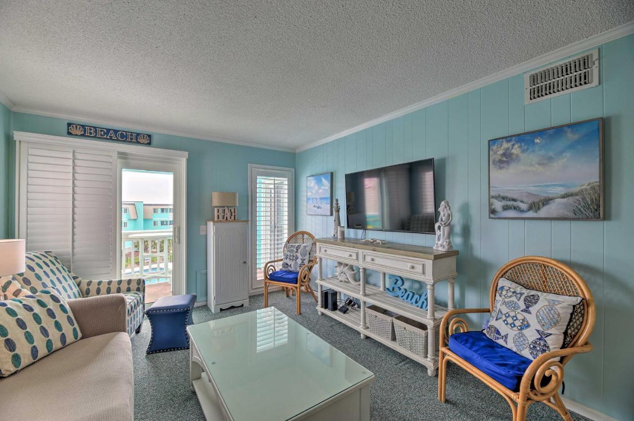 Beachfront Condo With Boardwalk And Pool Access! Атлантик-Бич Экстерьер фото