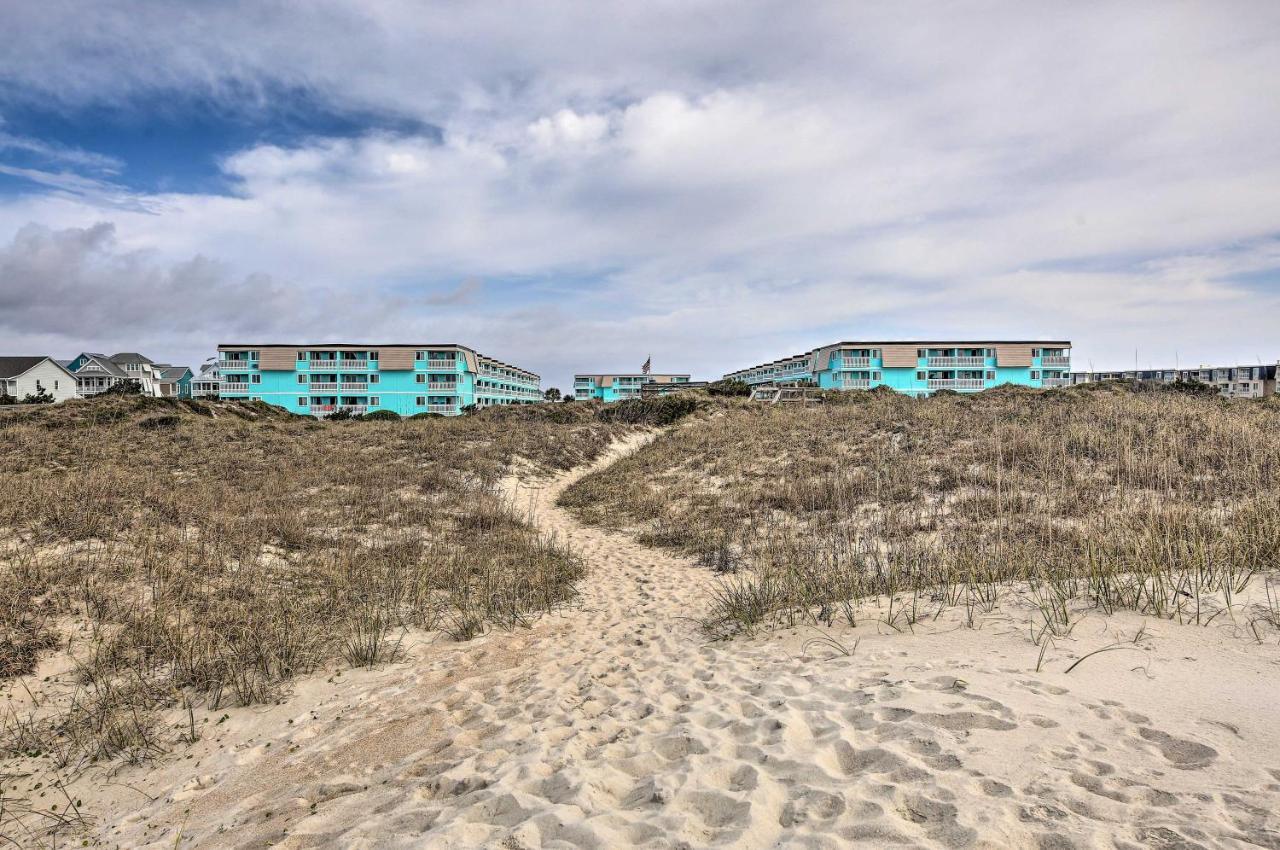 Beachfront Condo With Boardwalk And Pool Access! Атлантик-Бич Экстерьер фото
